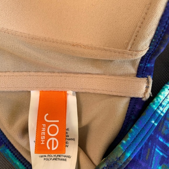 Joe Fresh Multi-Coloured Bandeau Bikini Top - Picture 6 of 7